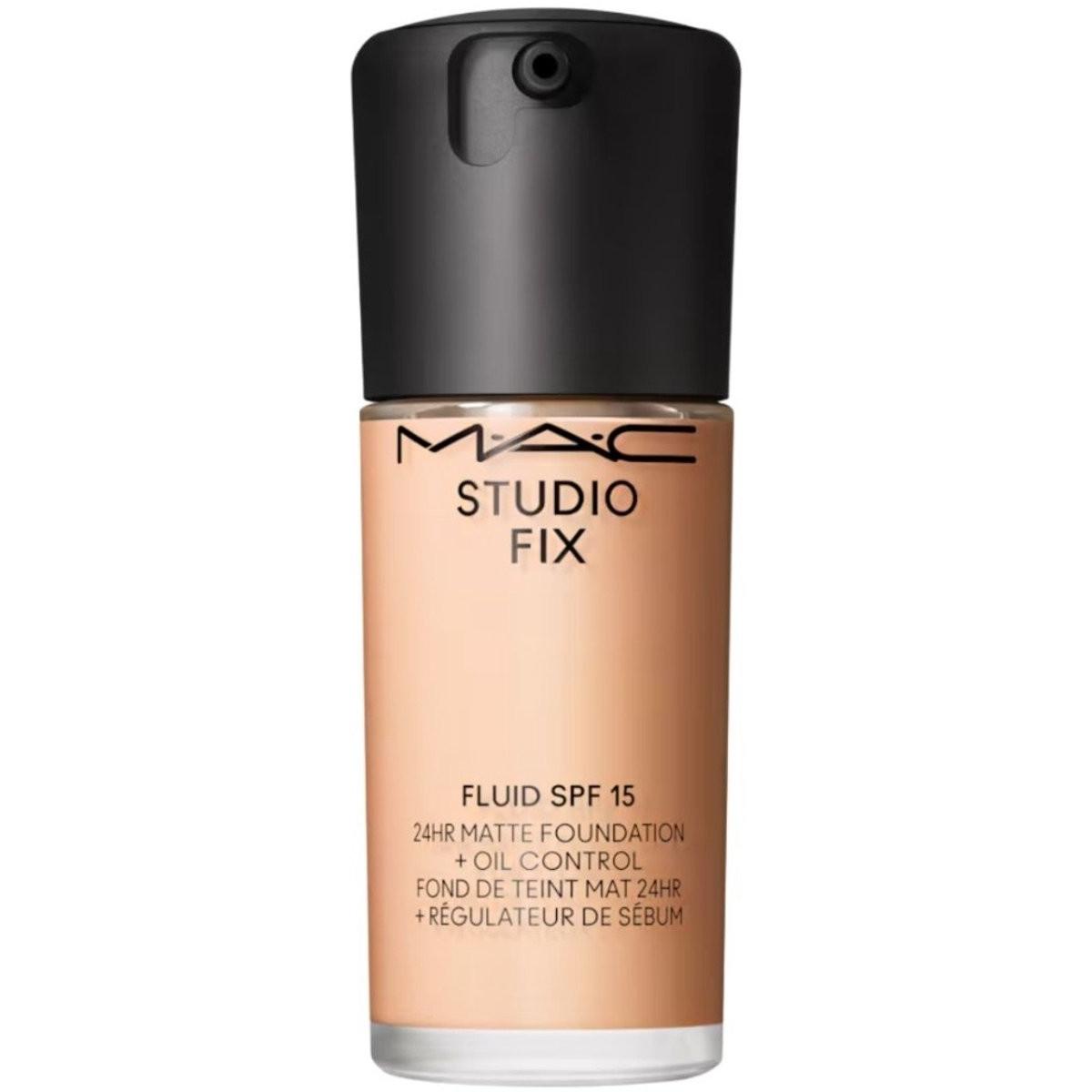 Mac Cosmetics , Fondotinta, Studio Fix Fluid Fond De Teint Protezione Solare Fattore 15 (Re) Nw13 (Nw13)