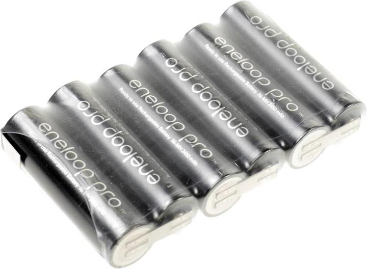 Image du produit Panasonic Pack de batteries rechargeables 6x Mignon (AA) Soudure en Z (7.20 V, 2450 mAh)