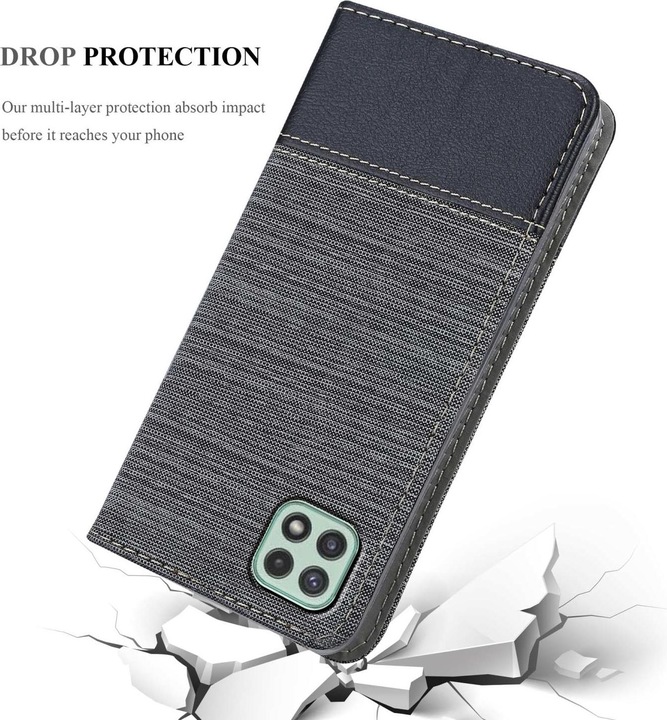Actual product image Cadorabo Jeans Book Cover (Samsung Galaxy A22 5G)