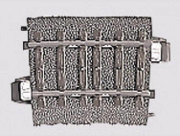 Actual product image Märklin H0 C-track (with bedding) 24206 (Track H0)