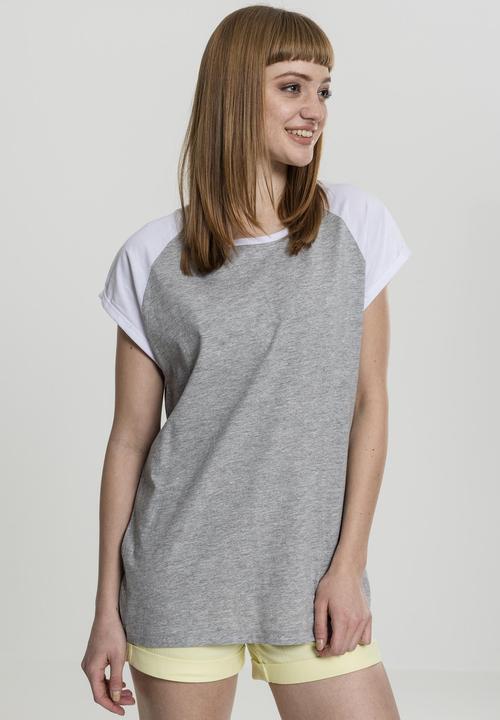 Immagine prodotto Urban Classics Tee Raglan a contrasto da donna (M)