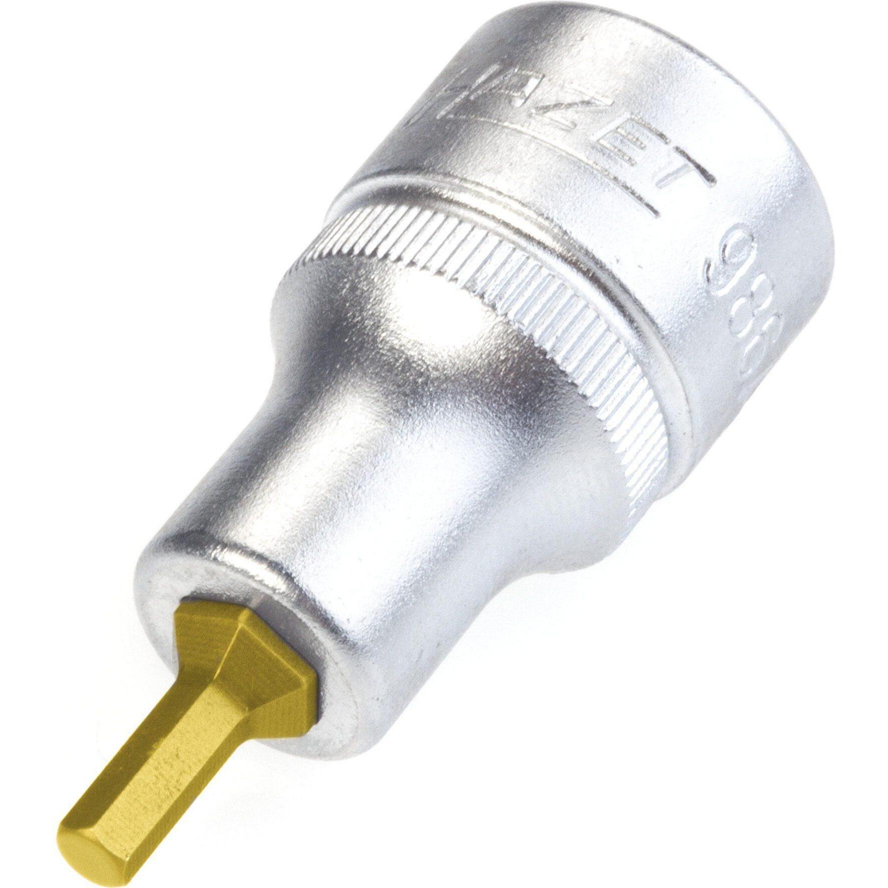 HAZET, Steckschlüssel + Stecknuss, Schraubendreher-Steckschlüsseleinsatz 986A-5/32 ∙ Vierkant12,5 mm (1/2 Zoll) ∙ Innen ...