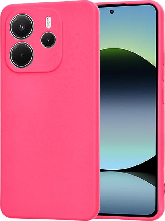 Produktbild Techsuit - SoftFlex - Xiaomi Redmi Note 14 4G (164,84 x 78,15 x 8,16mm) - Hot Pink (Xiaomi Redmi Note 14)