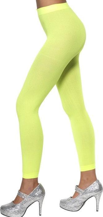 Smiffys Neon Leggings (One Size)