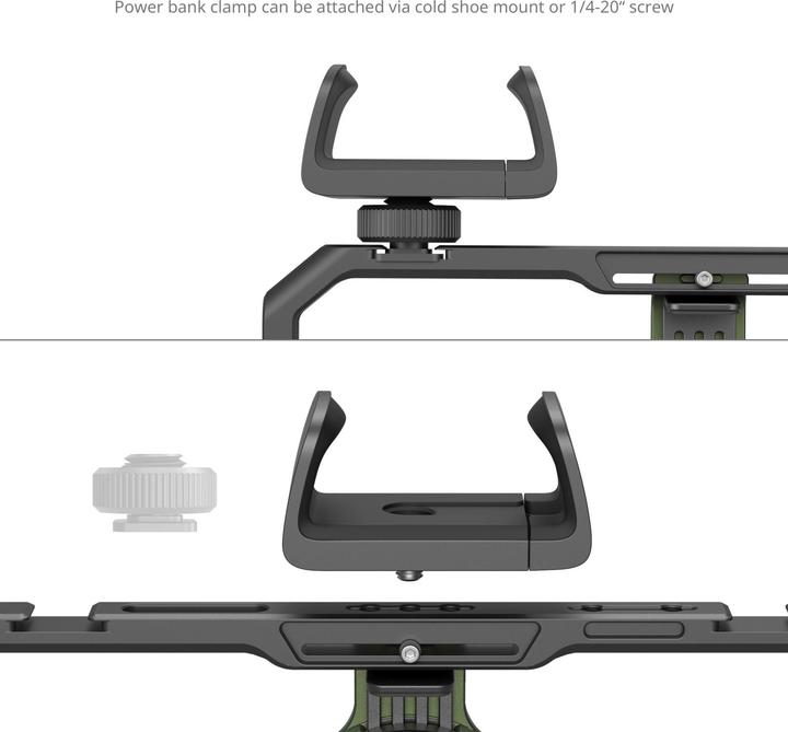 Produktbild SmallRig 4596 x Brandon Li All in One Mobile Video Kit Full Quick Release Co design Edition (Cage, Cage Zubehör, Griff)