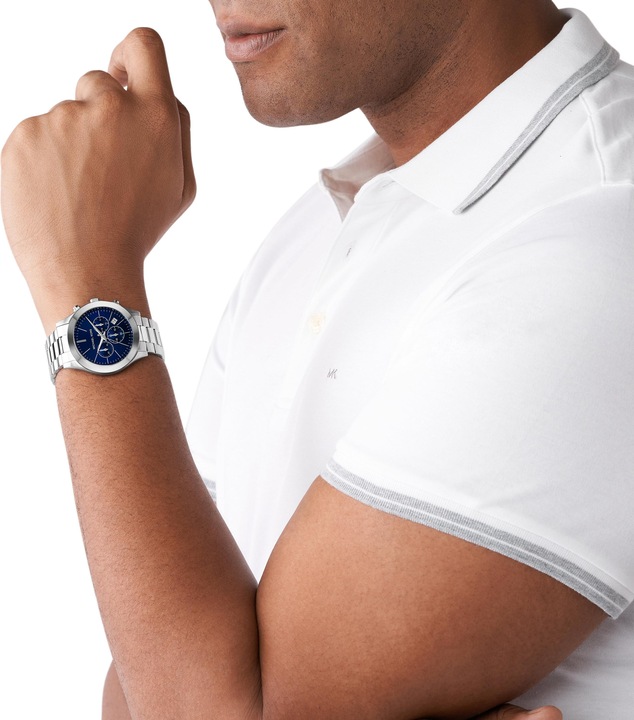 Image du produit Michael Kors Slim Runway (Montre analogique, Chronographe, 44 mm)
