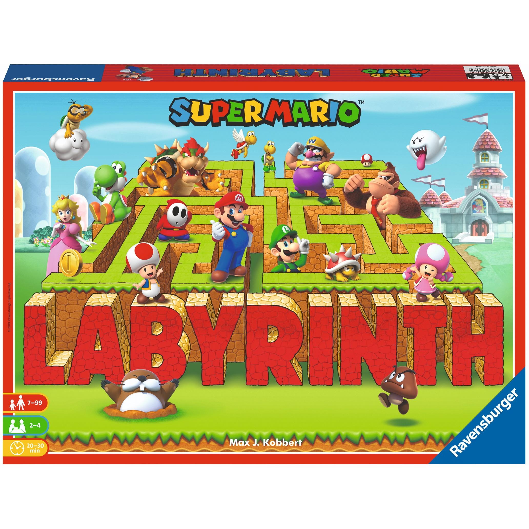 Ravensburger Super Mario Labyrinth (Niederländisch, Englisch, Portugiesisch, Französisch, Italienisch, Deutsch)