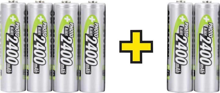 Produktbild Ansmann Mignon (AA)-Akku NiMH 4 + 2 gr (6 Stk., AA, 2400 mAh)