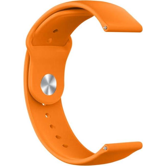 Thumbnail - Strap-it Sportarmband (22 mm, Silikon, vivoactive 4), Uhrenarmband, Orange