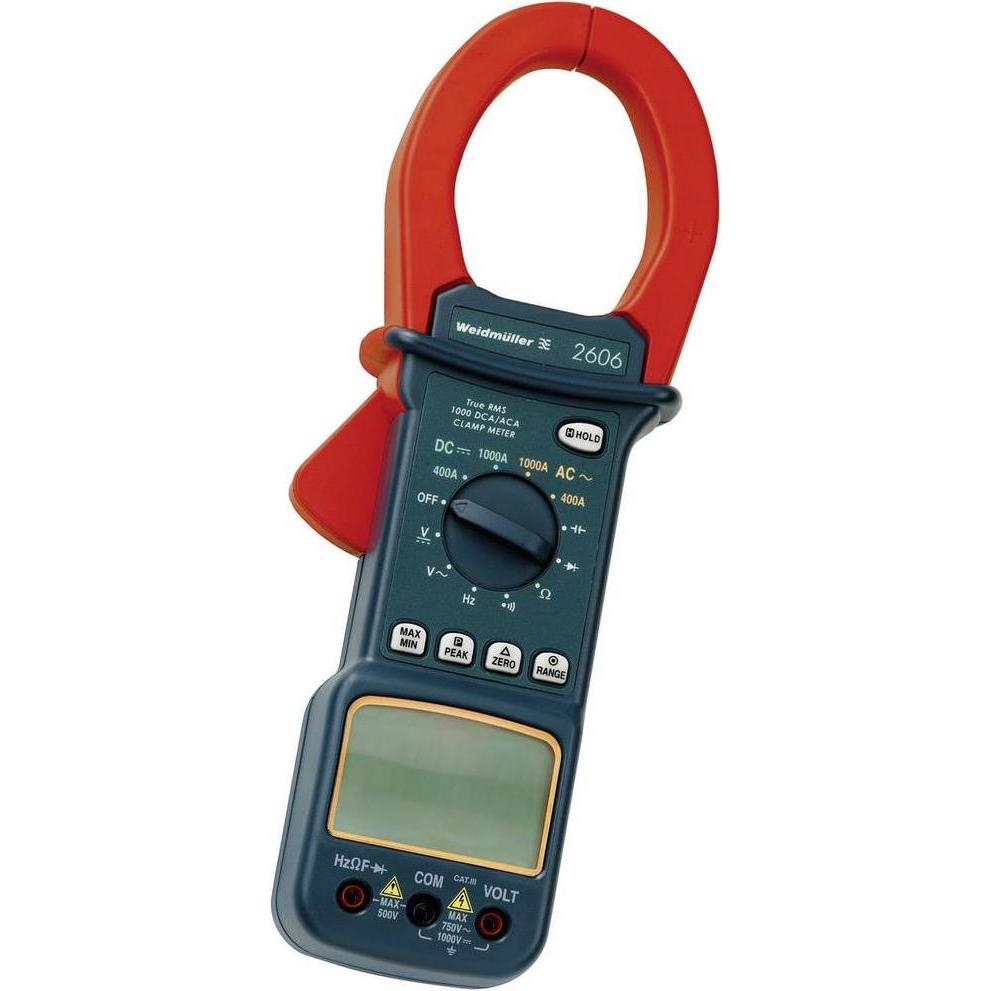 Weidmüller, Multimeter, Stromzange, Hand-Multimeter di (CAT III 1000V)