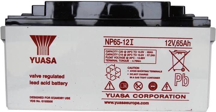 Produktbild Yuasa Bleiakku 12 V 65 Ah NP65-12 NP (12 V)