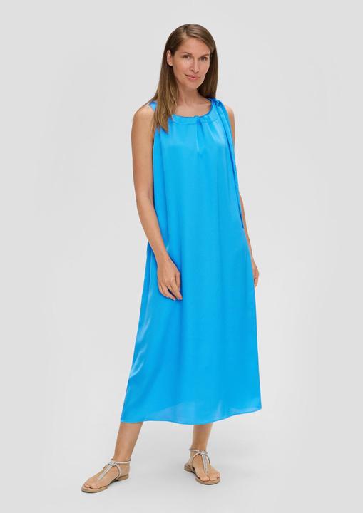 Image du produit s.Oliver Kleid Gefüttertes Satinkleid mit Raffung (40)