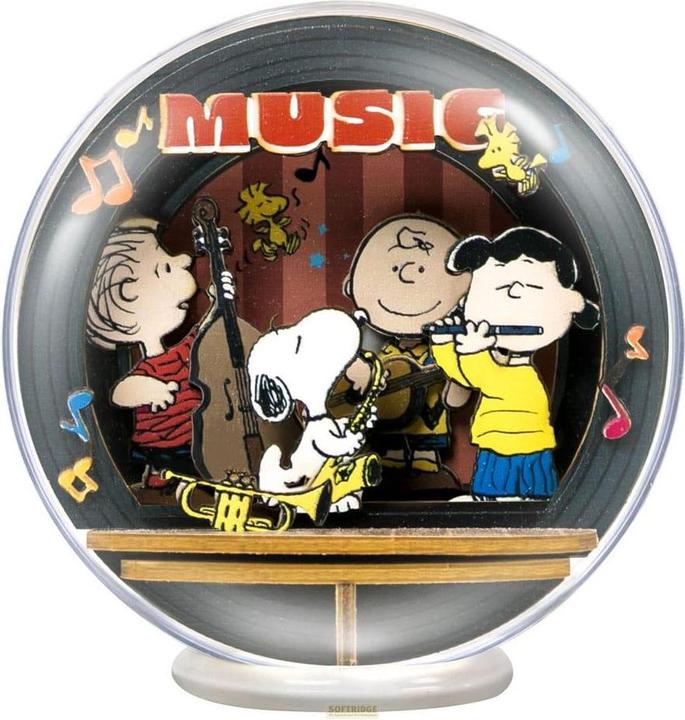 Produktbild Pantasy Die Peanuts Puremind Modellbausatz Wooden Theater Globe Night of Music