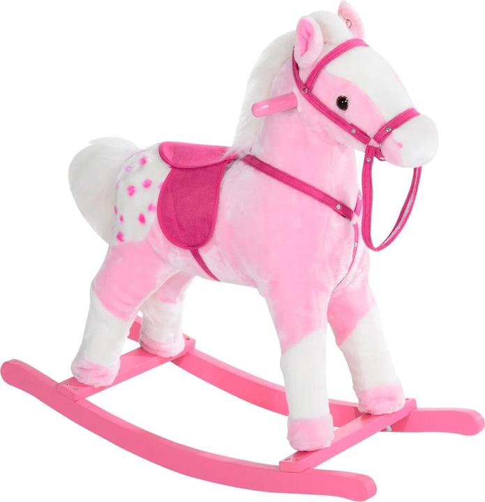 Actual product image Jamb Rocking horse pink