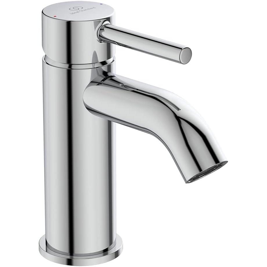 Ideal Standard, Rubinetteria per bagno, Ceraline Mixer Basin Faucet with Clicker Waste BC186AA