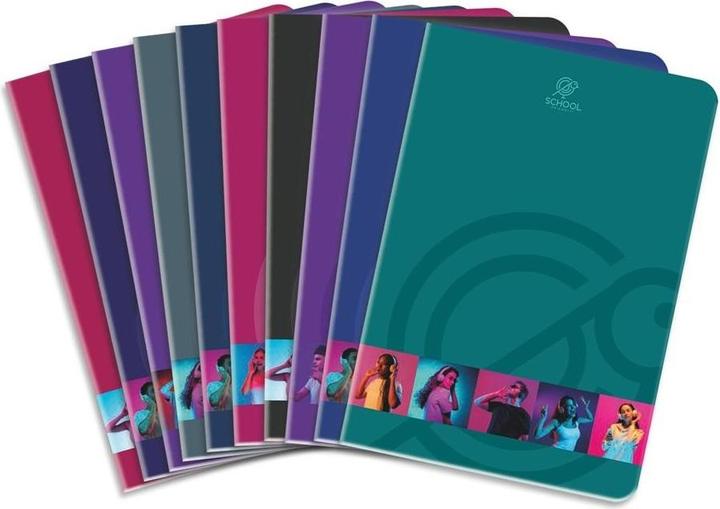 Immagine prodotto Elanders Notebook A5/64K Linea All Singing (10 pezzi) (A5, Righe)