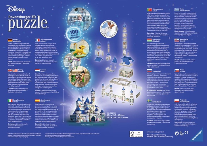 Produktbild Ravensburger Walt Disney Schloss (216 Teile)