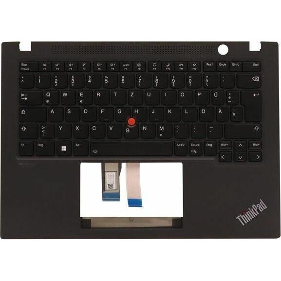 Lenovo Mech asm Kb Ccov Ger Bklt, Notebook Ersatzteile, Schwarz