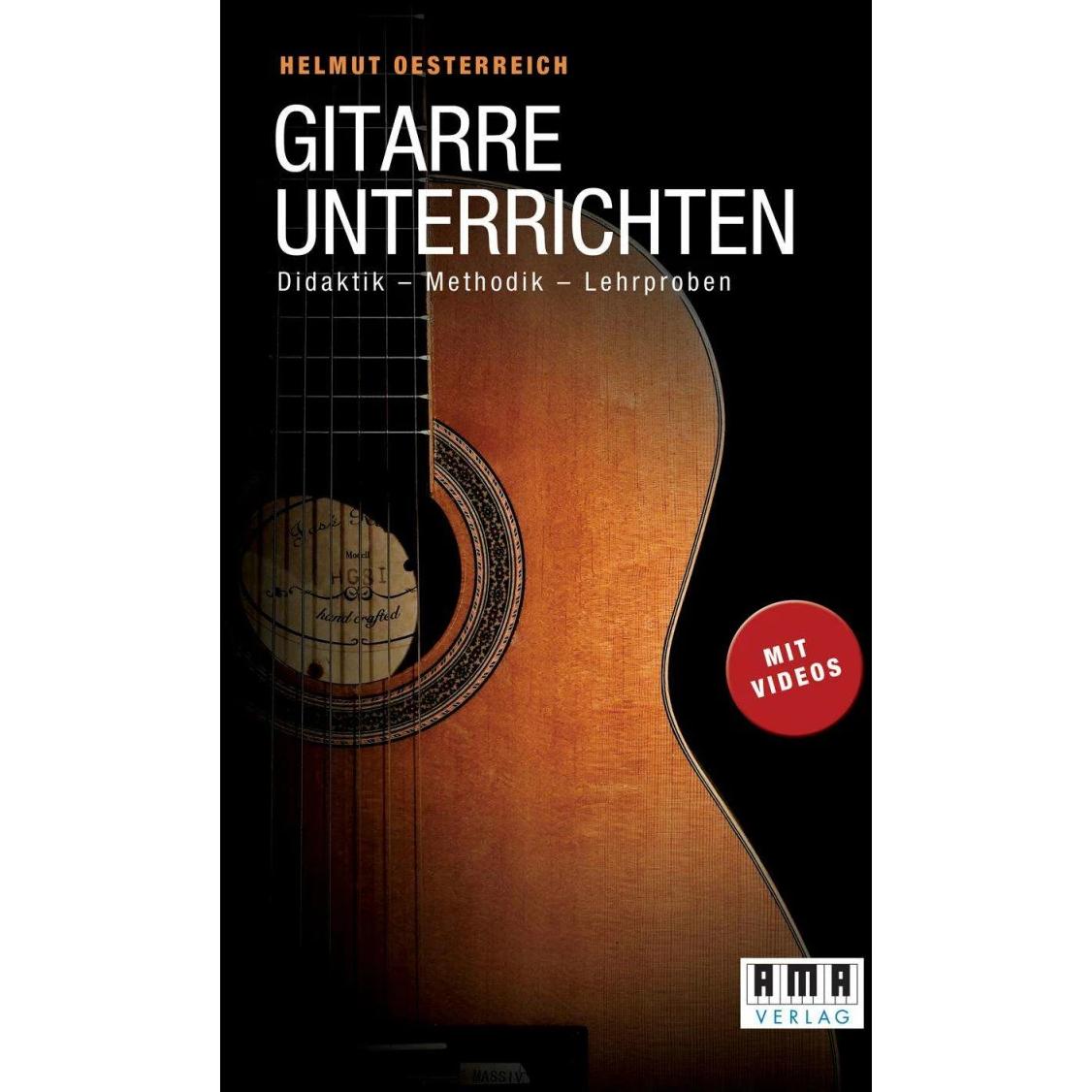 Gitarre unterrichten, Sachbücher von Helmut Oesterreich