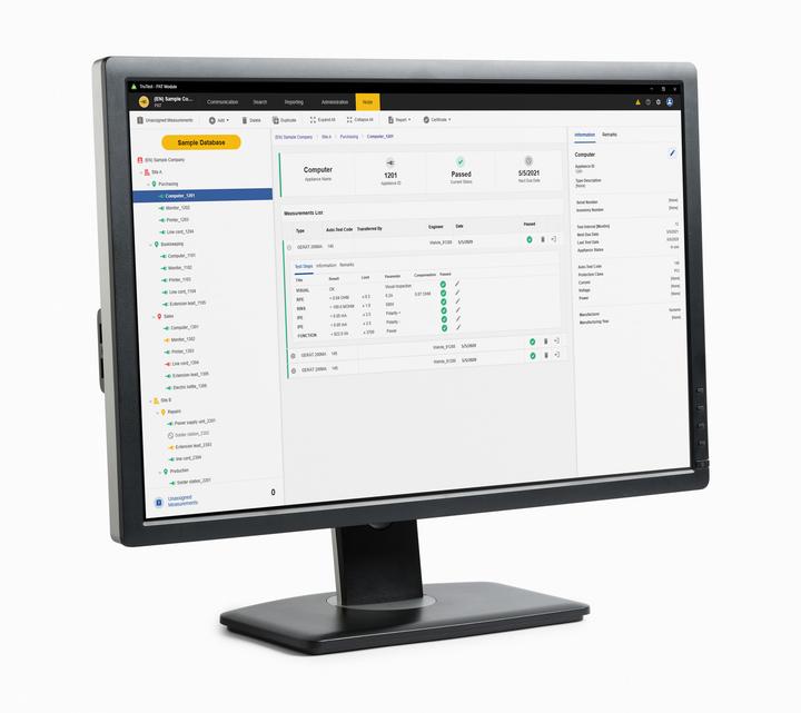 Produktbild Beha Amprobe Fluke FLK-TRUTEST-CD Mess-Software