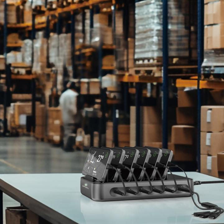 Produktbild 4smarts Ladestation Team (100 W, 6 Ports)