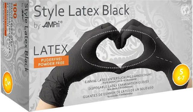 Immagine prodotto Ninja Black Guanti in lattice (L)