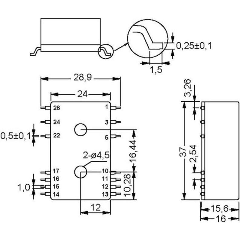 Thumbnail - MeanWell AC/DC-Printnetzteil IRM-03-5S 5 V/DC 600 mA 3 W, Drucker Zubehör