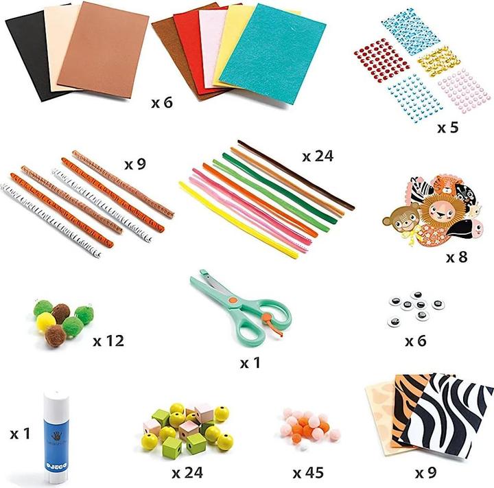 Immagine prodotto Djeco Set giungla creativa