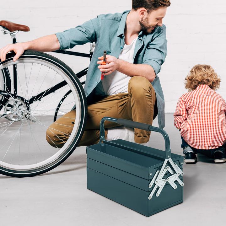 Actual product image Durhand Toolbox 5 compartment design