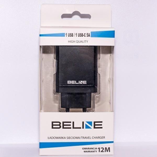 Produktbild Beline Ladegerät 1 x USB-A 1 x USB-C 5 A (5903657579996) (18 W, 1 Port)