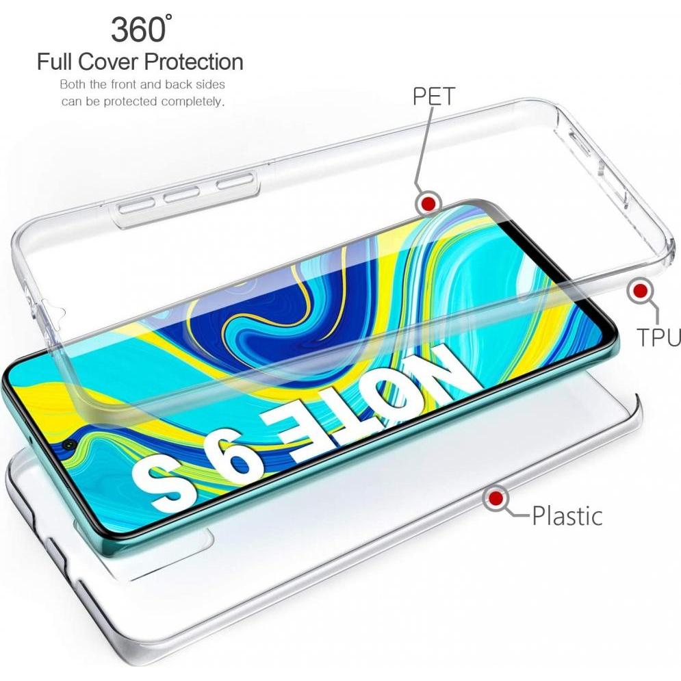 Thumbnail - Screenguard 360° Screen & Body Protector Xiaomi Redmi Note 9 Pro Hülle mit Folie (Xiaomi Redmi Note 9 Pro), Smartphone H...