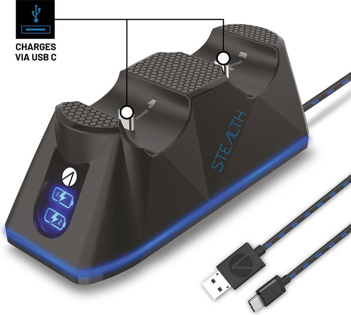 Actual product image Stealth SP-C100V Twin Charging Dock (PS5)