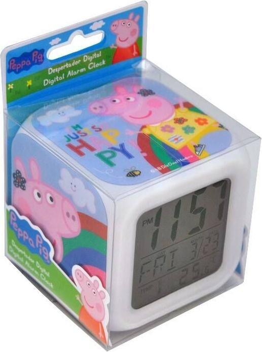 Actual product image Kids Licensing Digital clock with alarm Peppa Pig PP17073