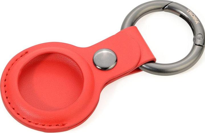 Actual product image Troika Keychain Airtag Cover Red