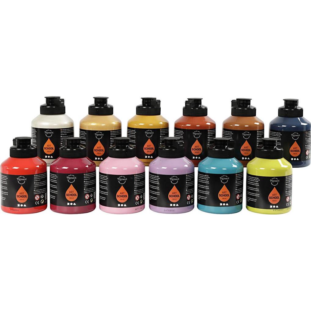 Colore + Vernice per fai da te, Acrylic Paint (500 ml)