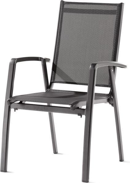 Sieger Salerno Stacking Chair Aluminium