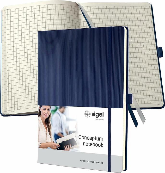 Image du produit Sigel Conceptum (A4, Quadrillé, Couverture rigide)