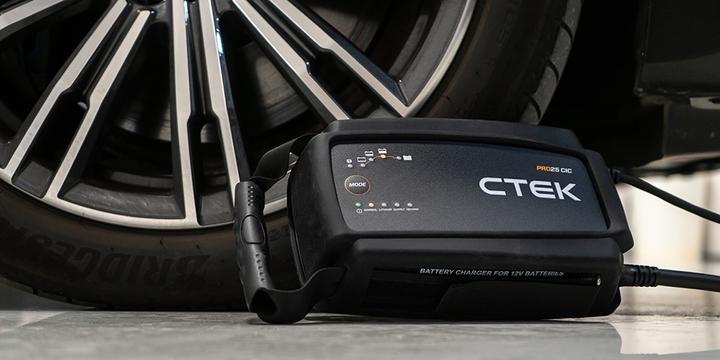 Actual product image Ctek PRO25 CIC battery charger (12V, 25 A)