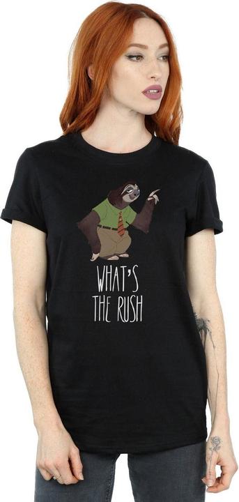 Immagine prodotto Disney Zootropolis What's The Rush Maglietta Ampia Donna (XL)