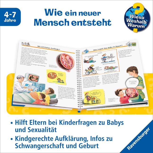 Immagine prodotto Ravensburger Woher die kleinen Kinder kommen (Tedesco, Doris Rübel, 2015)