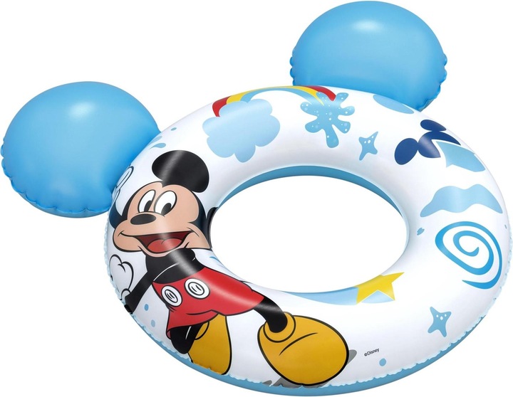 Actual product image Bestway Disney Junior® swimming ring Mickey Mouse 74 x 76 cm