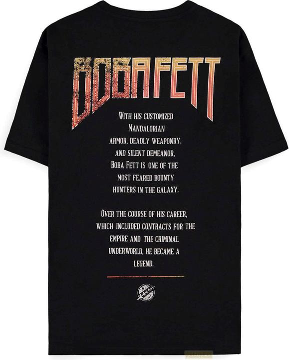 Produktbild The Mandalorian Boba Fett The Legend Men's Short Sleeved Tshirt (M)