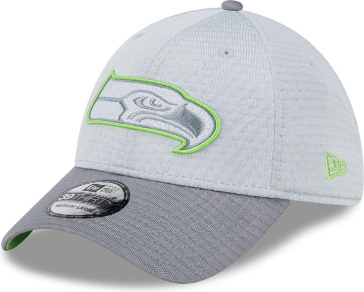 Actual product image New Era 39Thirty Cap - TRAINING 2024 Seattle Seahawks - L/XL (XL)