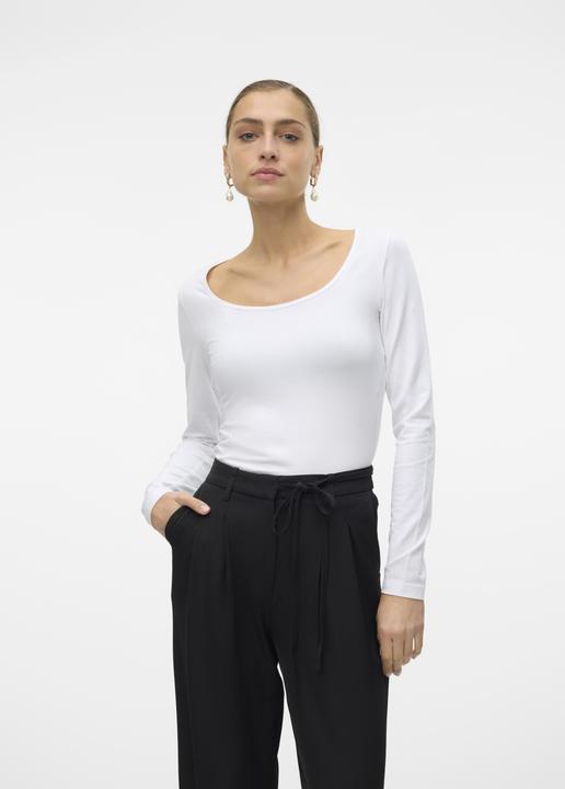 Produktbild Vero Moda Vmlulu Ls U-Neck Top Jrs Ga Noos (S)