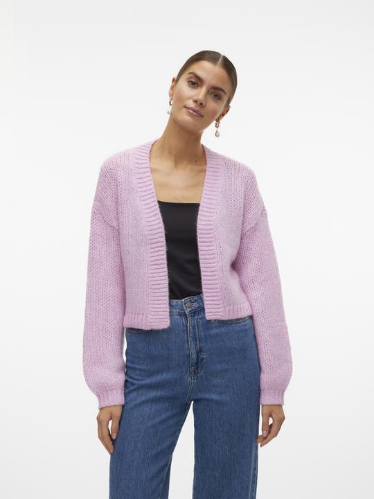 Produktbild Vero Moda V-Ausschnitt Ballonärmel Strickjacke Strickjacke (M)