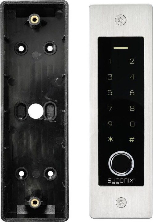 Produktbild Sygonix SY-5231014 Fingerprint/RFID Zugangssystem Unterputz 12 V/DC, 18 V/DC IP (Fingerabdruck, Schlüsselkarte)