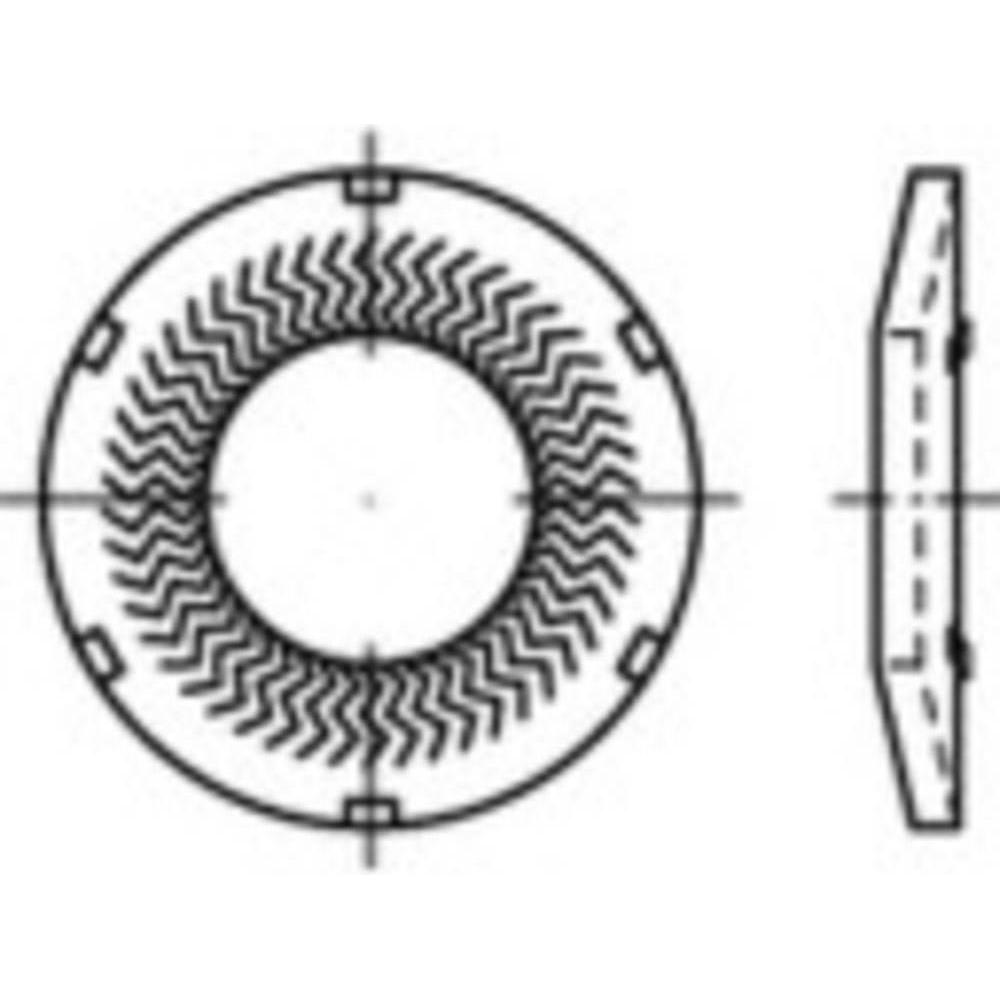 Conrad Components, Dadi + Rondelle, Rondelle di bloccaggio Diam. interno