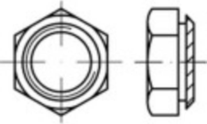 Produktbild Toolcraft Setzmuttern M16 Stahl galvanis (M16)