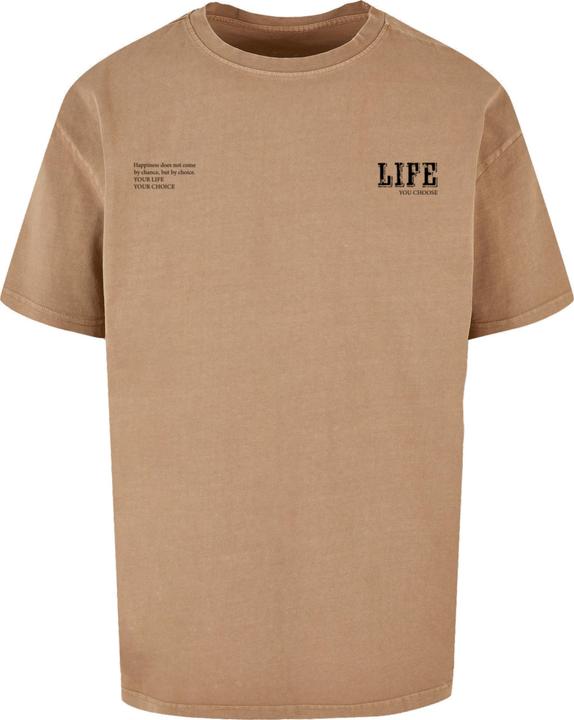 Produktbild Merchcode Life Acid Washed Oversized Tee - 139229 (4XL)