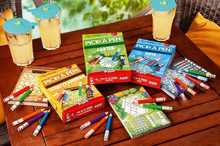 Actual product image Amigo Pick a Pen: Treasure Trove Dice Game (German)